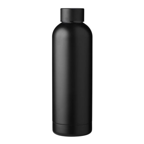 Flasche aus recyceltem Edelstahl Isaiah Schwarz | ohne Werbeanbringung | Nicht verfügbar | Nicht verfügbar
