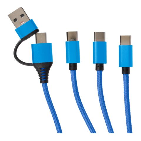 Ladekabel Hexa | 6-in-1 Kobaltblau