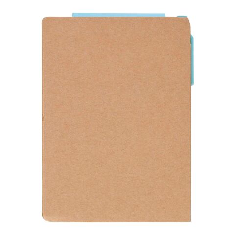 Notizbuch Quillo | Recycelter Karton | A6 | Blanko Hellblau