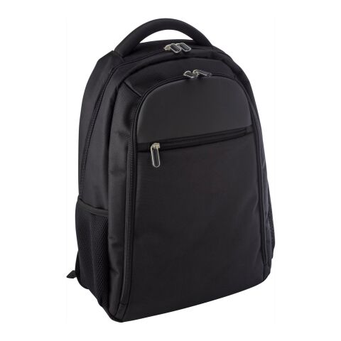 Laptop Rucksack 'Mondrian' aus Polyester Schwarz