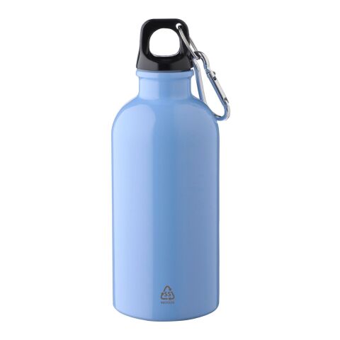 Einwandige Flasche aus recyceltem Edelstahl (400 ml) Sable Silber