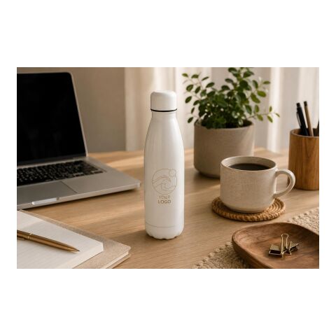 Recycelte Trinkflasche 700 ml Breeze beige
