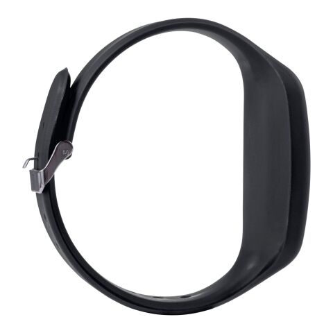 Schrittzähler 'Step' mit Silikon Armband Schwarz