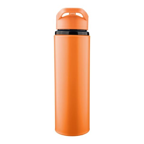 Recycelte Trinkflasche aus Edelstahl (500 ml) Zeno Orange