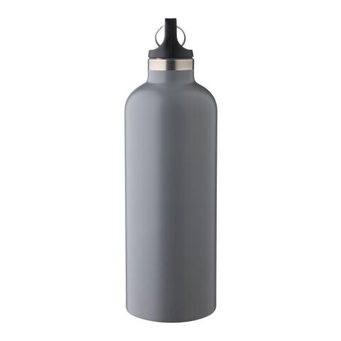 Doppelwandige Flasche aus recyceltem Edelstahl (500 ml) Lysandra Weiß