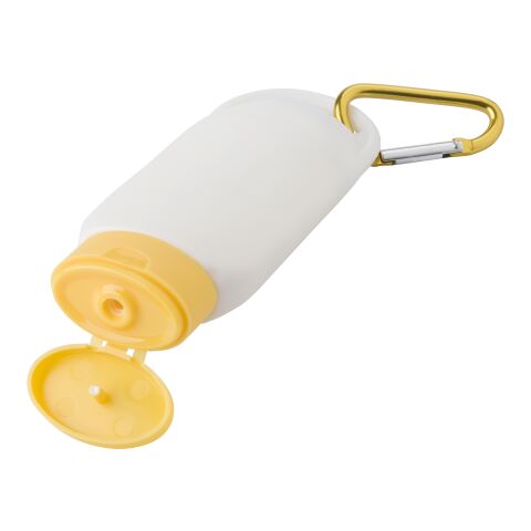 Sonnenschutz-Creme &#039;Sunny&#039; aus Kunststoff limone | ohne Werbeanbringung | Nicht verfügbar | Nicht verfügbar