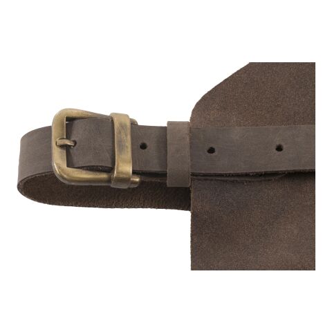 Schürze &#039;Butcher&#039; aus Spaltleder Braun | ohne Werbeanbringung | Nicht verfügbar | Nicht verfügbar