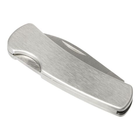 Taschenmesser &#039;Fold&#039; aus Edelstahl Silber | ohne Werbeanbringung | Nicht verfügbar | Nicht verfügbar