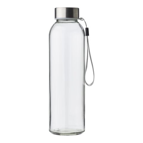 Glasflasche "Neo" (500ml) mit Neoprenhülle Grau | ohne Werbeanbringung | Nicht verfügbar | Nicht verfügbar