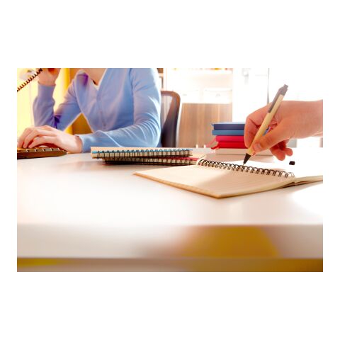 Notizbuch &#039;Freak&#039; aus recyceltem Papier Schwarz | ohne Werbeanbringung | Nicht verfügbar | Nicht verfügbar