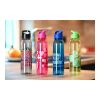 Trinkflasche Active "Wave", 650 ml transparent | ohne Werbeanbringung | Nicht verfügbar | Nicht verfügbar