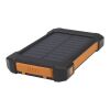 Altair 10 W 5000 mAh robuste Solar Powerbank aus recyceltem Kunststoff mit integrierter Taschenlampe Standard | schwarz | ohne Werbeanbringung | Nicht verfügbar | Nicht verfügbar