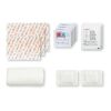 mykit, first aid, kit rot | 1-farbiger Digitaler Aufkleber | Vorderseite | 90 mm x 127 mm