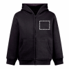 THC AMSTERDAM KIDS. Kinderjacken Schwarz | ohne Werbeanbringung | Nicht verfügbar | Nicht verfügbar | Nicht verfügbar