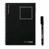 INFINITEBOOK PLAIN A5. "Infinitebook" mit flexiblem Einband und 15 unlinierten Whiteboard Seiten schwarz | ohne Werbeanbringung | Nicht verfügbar | Nicht verfügbar | Nicht verfügbar