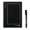 INFINITEBOOK LINED A5. "Infinitebook" mit flexiblem Einband und 15 linierten Whiteboard-Seiten schwarz | ohne Werbeanbringung | Nicht verfügbar | Nicht verfügbar | Nicht verfügbar