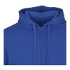 Jasper Kapuzenpullover aus recycelter 280 g/m², Bio Baumwolle (OCS) unisex transparent blau | XXS