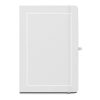 ANNE SUB. A5 Notizbuch aus recyceltem 300D-Polyester (100% rPET), ideal für die Sublimationspersonalisierung weiss | ohne Werbeanbringung | Nicht verfügbar | Nicht verfügbar | Nicht verfügbar
