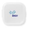 MINSKY. Set aus 2 Aluminium USB-A / USB-C Adaptern Satinsilber | ohne Werbeanbringung | Nicht verfügbar | Nicht verfügbar | Nicht verfügbar