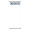 Tischkalender Desktop 3 Color Metallaufsteller farbbeschichtet Anthrazit | 105 × 230 mm | ohne Werbeanbringung | 1 Jahr