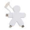 2064 | Xoopar Buddy Eco GRS Charging Cable Weiss | ohne Werbeanbringung | Nicht verfügbar | Nicht verfügbar | Nicht verfügbar