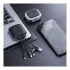 4001 | Xoopar Iné Gamma Charging cable with NFC and 3.000mAh Powerbank schwarz | ohne Werbeanbringung | Nicht verfügbar | Nicht verfügbar | Nicht verfügbar