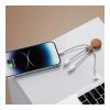 Xoopar Mr. Bio Cork Charging Cable Natur | ohne Werbeanbringung | Nicht verfügbar | Nicht verfügbar | Nicht verfügbar