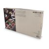 Sagaform Ditte Keramik-Servierplatte 36 x 20 cm Beige | Gravur | Oberseite | 50 mm x 50 mm