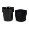 InSideOut All Black Premium-Becher Fjord 280 ml Schwarz
