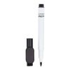 Whiteboard-Marker mit Magnet und Wischer Schwarz | ohne Werbeanbringung | Nicht verfügbar | Nicht verfügbar