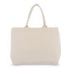 Baumwoll-Tragetasche mit Reißverschluss OEKO-TEX® 39 x 24 x 34cm 320g/m² Ecru | ohne Werbeanbringung | Nicht verfügbar | Nicht verfügbar