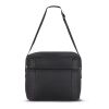R-PET 600D Doppelfach-Kühltasche 30 x 20 x 25cm 12L Schwarz