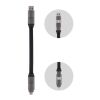 Multifunktionales 4-in-1 Kabel OTG Schlüsselanhänger Größe 60W Schwarz