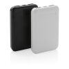 5.000mAh Powerbank aus RCS recyceltem Kunststoff schwarz | ohne Werbeanbringung | Nicht verfügbar | Nicht verfügbar