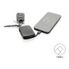 Nexo RCS Key-Chain-Powerbank 2.000mAh mit integr. Kabeln schwarz | ohne Werbeanbringung | Nicht verfügbar | Nicht verfügbar
