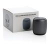 Kabelloser Mini-Lautsprecher aus Aluminium anthrazit | ohne Werbeanbringung | Nicht verfügbar | Nicht verfügbar