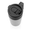 GRS recycelte PP und Stainless Steel Tasse mit Griff weiß | ohne Werbeanbringung | Nicht verfügbar | Nicht verfügbar