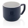 Moderne Keramiktasse blau | ohne Werbeanbringung | Nicht verfügbar | Nicht verfügbar