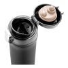 Easy-Lock Vakuum-Becher aus RCS recyceltem Stainless-Steel schwarz | ohne Werbeanbringung | Nicht verfügbar | Nicht verfügbar