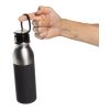 Duoloop einwändige Trinkflasche aus RCS rec. Stahl 780ml schwarz