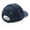 Impact AWARE™ 280gr Brushed rCotton 6 Panel Kontrast-Cap marineblau | ohne Werbeanbringung | Nicht verfügbar | Nicht verfügbar | Nicht verfügbar