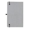 A5 Hardcover Notizbuch aus PU Hellgrau | ohne Werbeanbringung | Nicht verfügbar | Nicht verfügbar
