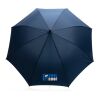 23" Impact AWARE™ RPET 190T Auto-Open Bambus-Schirm marineblau | ohne Werbeanbringung | Nicht verfügbar | Nicht verfügbar