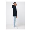 Iqoniq Trivor Mikrofleece-Kapuzen-Pulli aus recyc. Polyester schwarz | XXXL