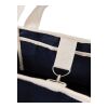 VINGA Volonne AWARE™ Strandtasche aus recyceltem Canvas blau-off white | ohne Werbeanbringung | Nicht verfügbar | Nicht verfügbar | Nicht verfügbar