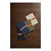 VINGA Bosler Notizbuch aus RCS recyceltem Canvas navy blau