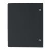 DIN A5 PU-Notizbuch schwarz