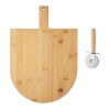 Pizza-Set Bambus holzfarben