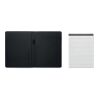 DIN A4 Portfolio & Notizblock schwarz