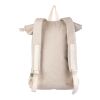 Hanf (280 gr/m2) Rolltop Rucksack Margarete beige | ohne Werbeanbringung | Nicht verfügbar | Nicht verfügbar